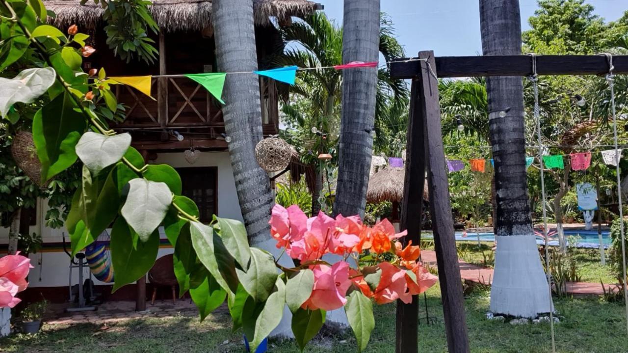 Cabanas Colibri Бакалар Екстериор снимка