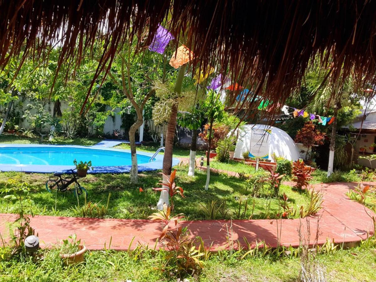 Cabanas Colibri Бакалар Екстериор снимка