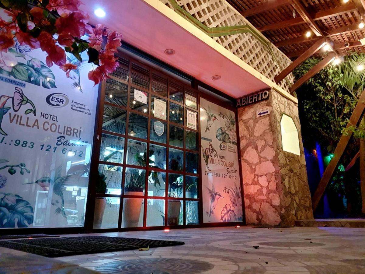 Cabanas Colibri Бакалар Екстериор снимка